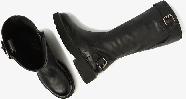 Schwarze VIA VAI Hohe Stiefel ZIVA BLAINE - large