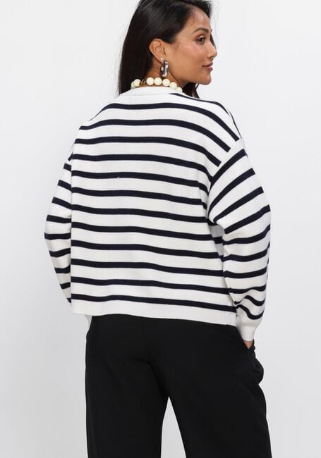 Dunkelblau DANTE6 Sweatshirt TWIXA STRIPE 3D LOGO SWEATER - large