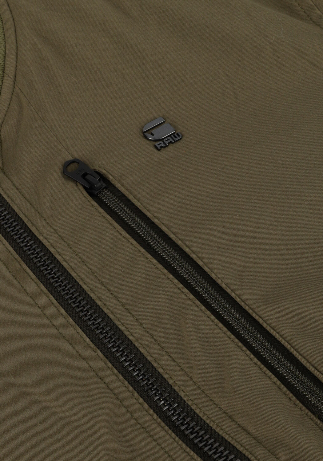 Olive G-STAR RAW Jack TECH BOMBER - large