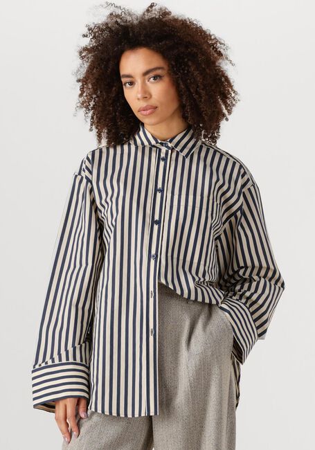 Blaue SECOND FEMALE Blusen AILA SHIRT - large