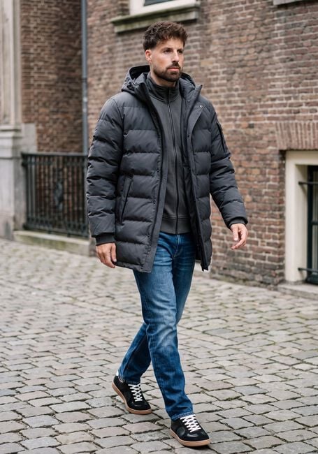 Graue AIRFORCE Parkas CHUCK PARKA - large