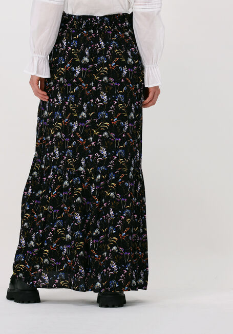 Mehrfarbige/Bunte COLOURFUL REBEL Maxirock RIVE WILD FLOWER HIGH LOW SKIRT - large