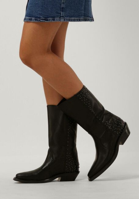 Schwarze NOTRE-V Cowboystiefel AR166 - large