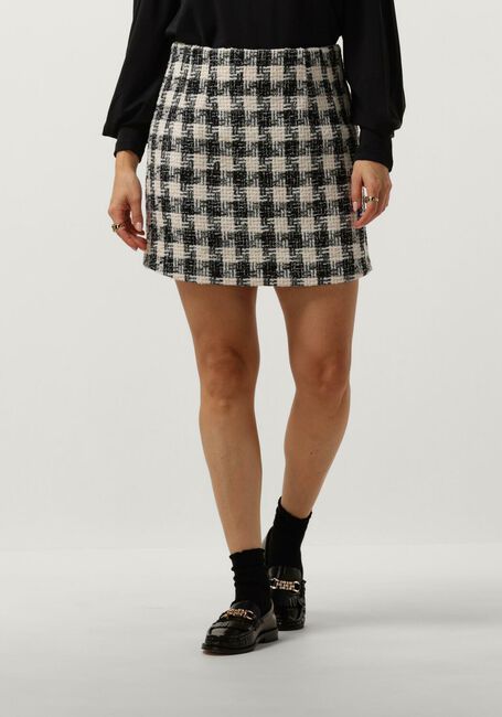 Schwarze NEO NOIR Minirock HELMINE CHIC BOUCLE SKIRT - large