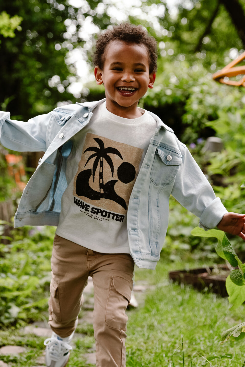 Hellblau DAILY7 Jeansjacke OVERSIZED DENIM JACKET - large