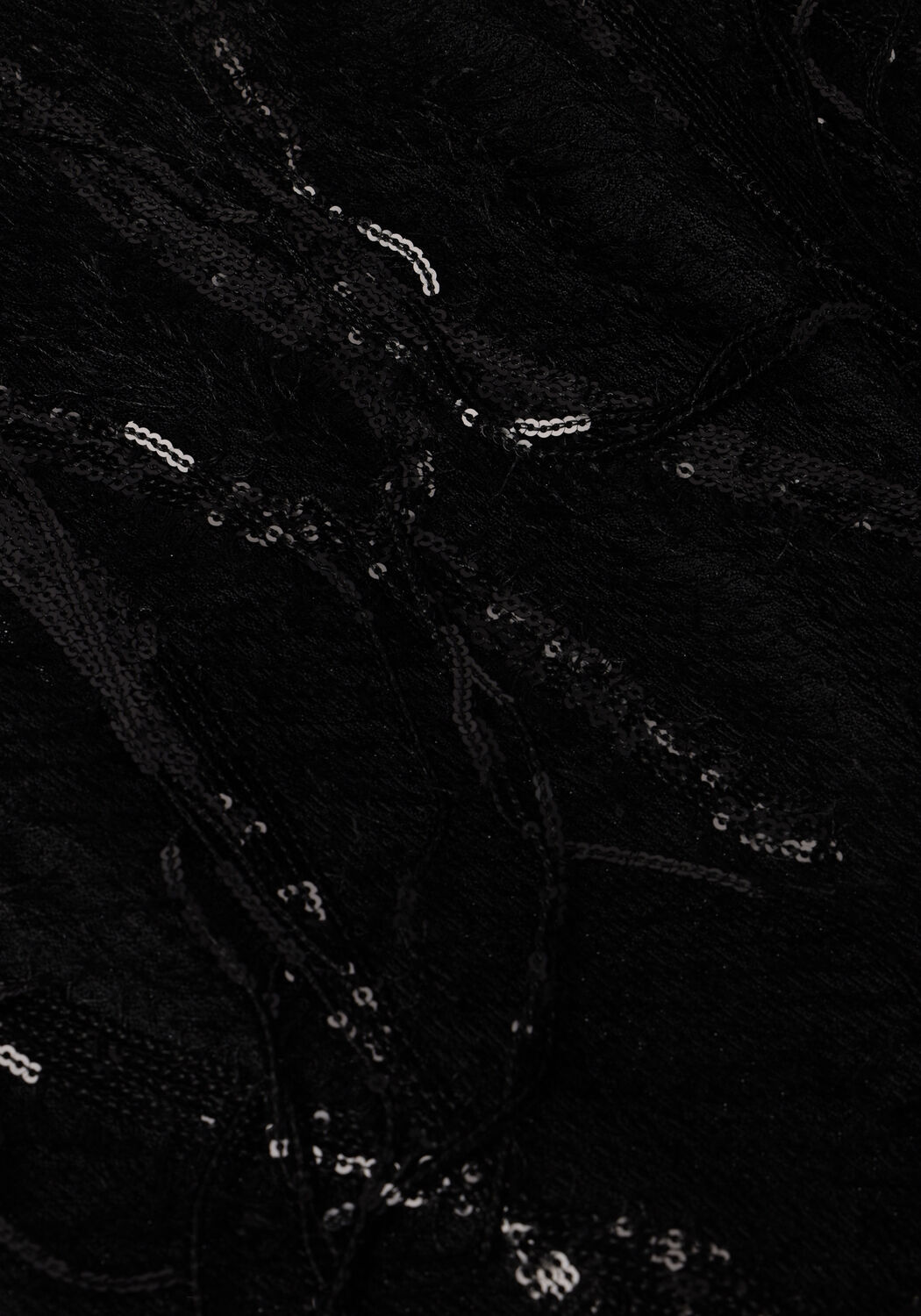 Schwarze CO'COUTURE Minikleid SILLACC SEQUIN DRESS - large