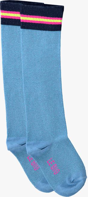 Blaue LE BIG Socken TABRETT KNEE HIGH - large