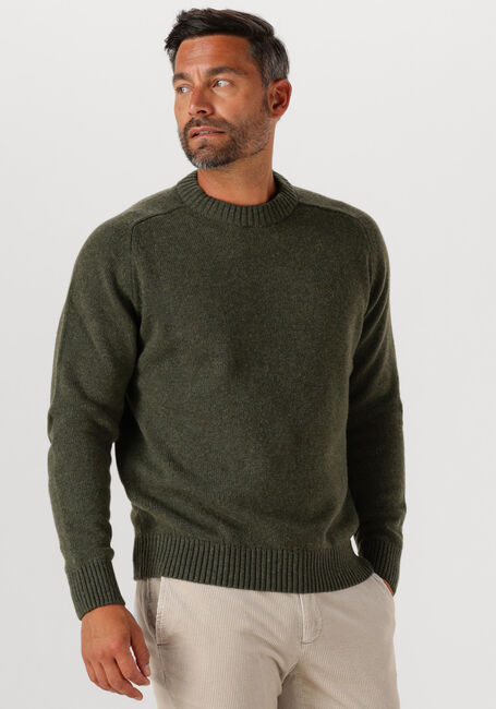 Dunkelgrün BARBOUR Pullover GRANGETOWN CREW NECK SWEATER - large