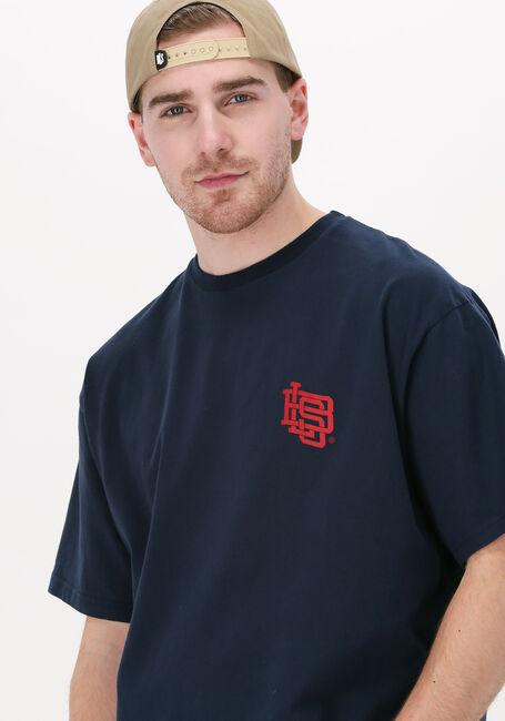 Dunkelblau BLS HAFNIA T-shirt KARMA T-SHIRT - large