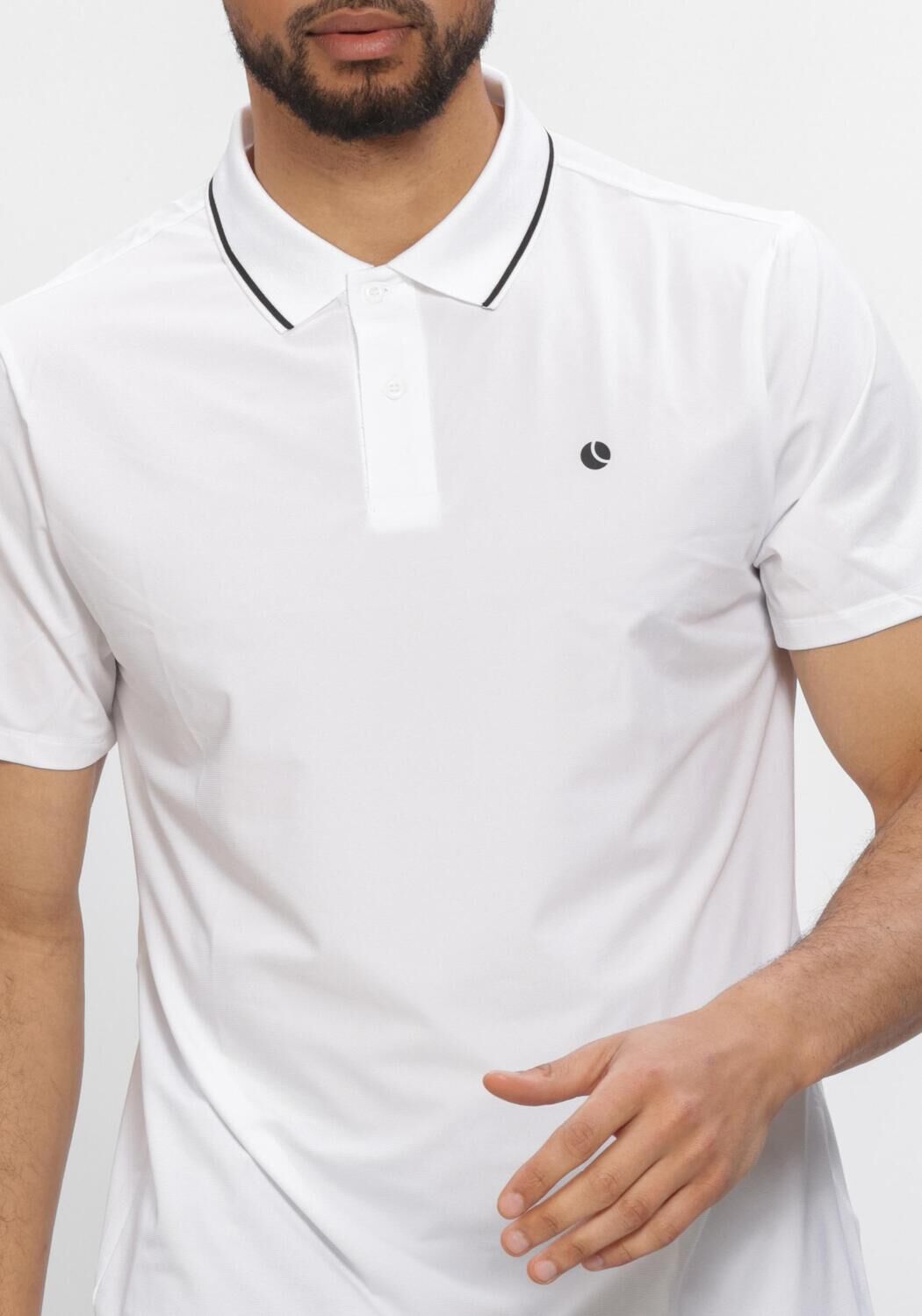 Wei&szlig;e BJORN BORG Polos & T-Shirts ACE POLO SHIRT - large