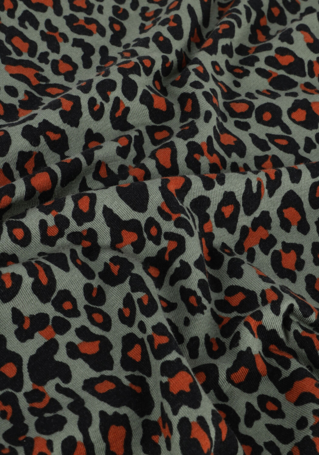 Gr&uuml;ne SCOTCH & SODA Rollkragenpullover ALL OVER PRINTED MOCKNECK LONGSLEEVE T-SHIRT - large