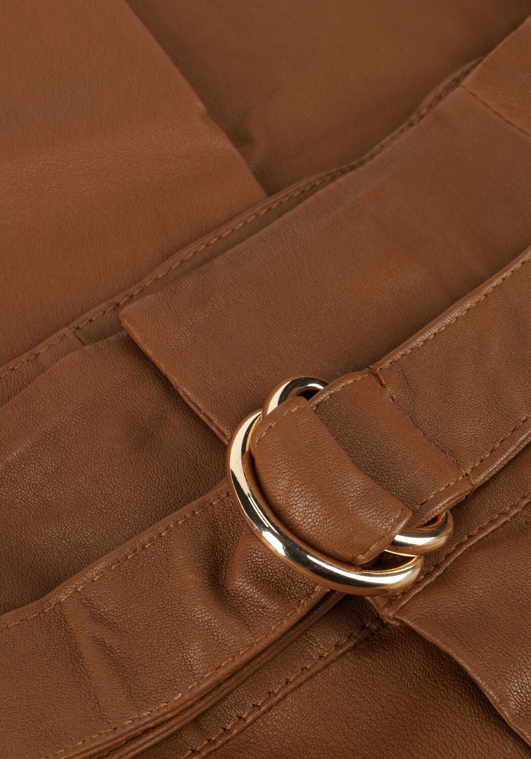 Cognacfarbene EST'SEVEN Hose EST&rsquo;JESS TROUSER - large