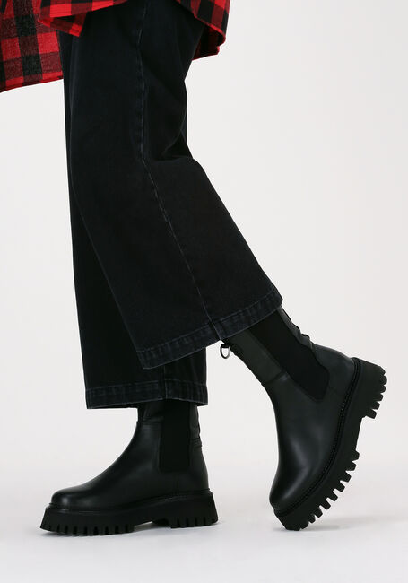 Schwarze BRONX Chelsea Boots GROOV-Y 47268 - large