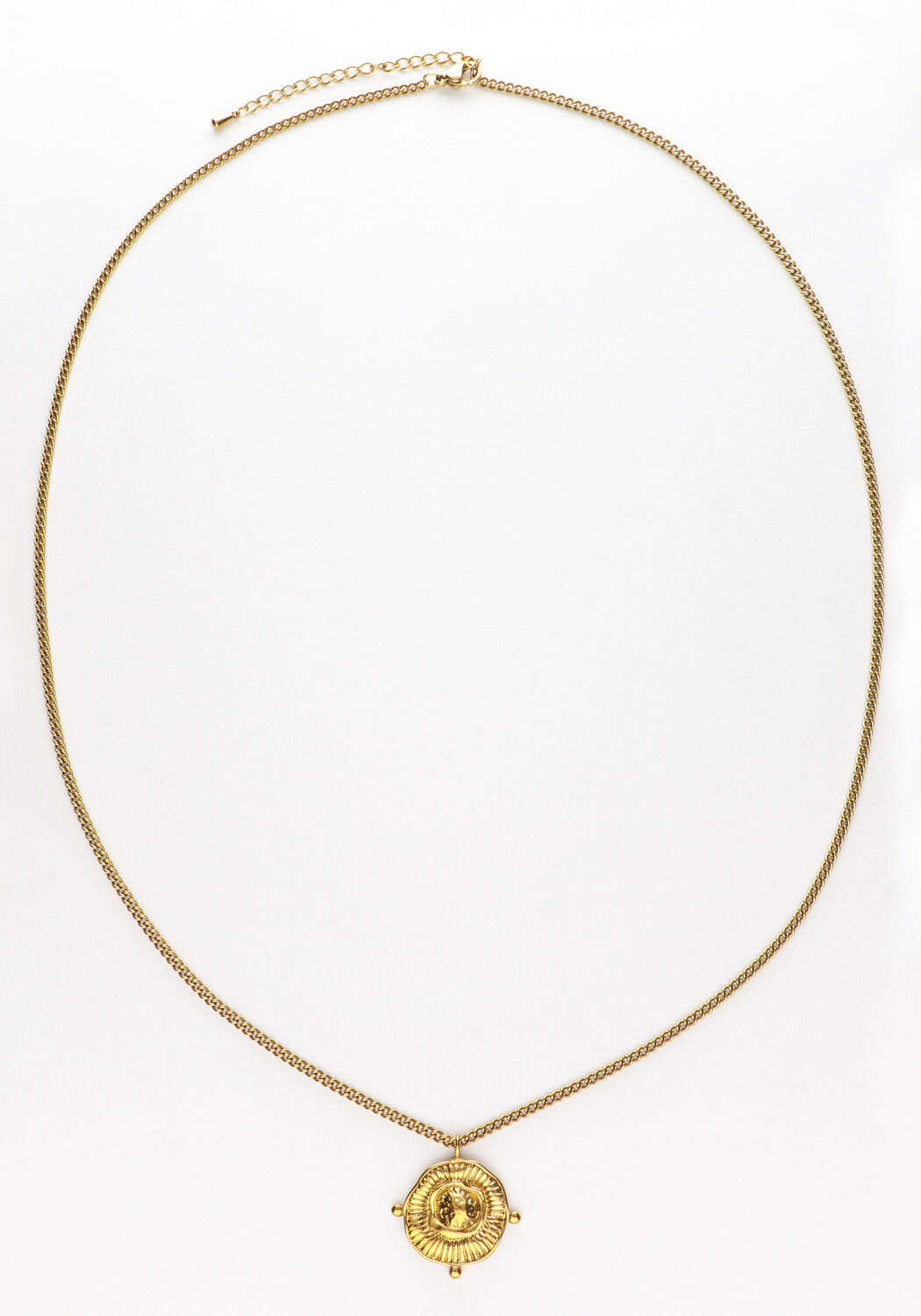 Goldfarbig NOTRE-V Kette KETTING MUNT