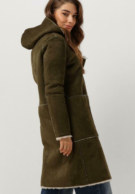Grüne GOOSECRAFT Wattierte Jack GC ADELYN COAT - large