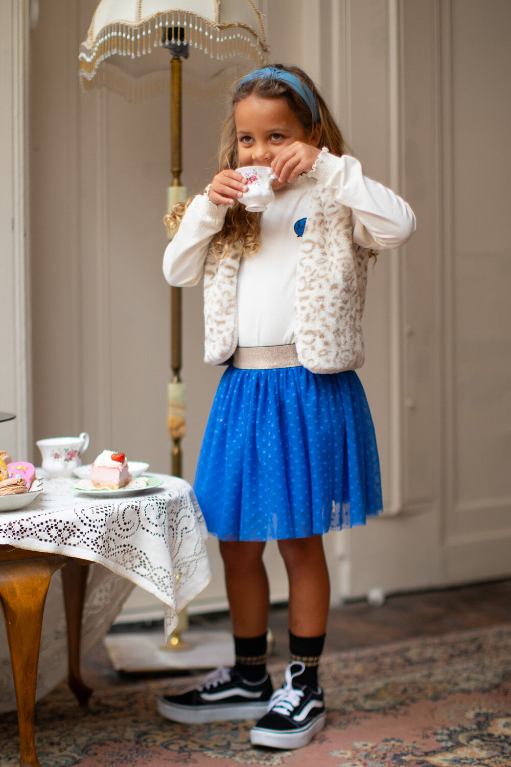 Blaue MOODSTREET Minirock SKIRT RORI - large