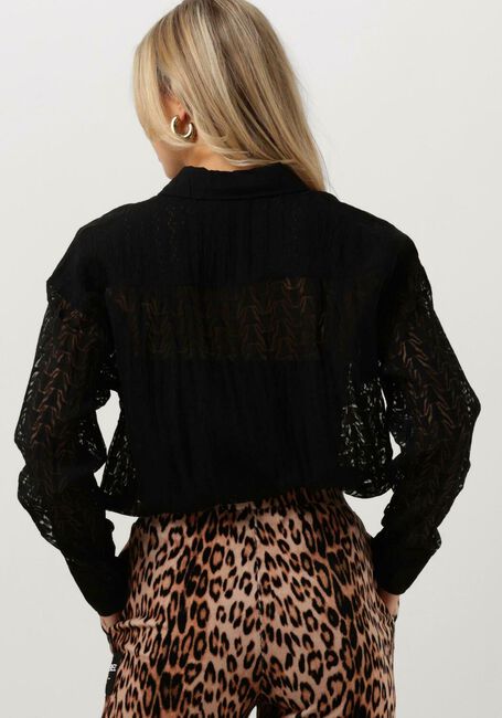 Schwarze ALIX THE LABEL Blusen LADIES WOVEN BULL BURNOUT BLOUSE - large