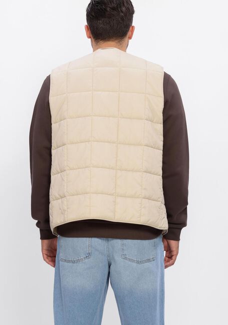 Beige LES DEUX Bodywarmer MATT QUILTED VEST - large