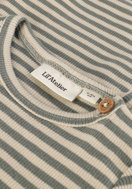 Grüne LIL' ATELIER Strampler NBMGAGO LS SLIM BODY - large