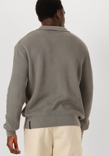 Graue BUTCHER OF BLUE Pullover GALWAY POLO LS - large