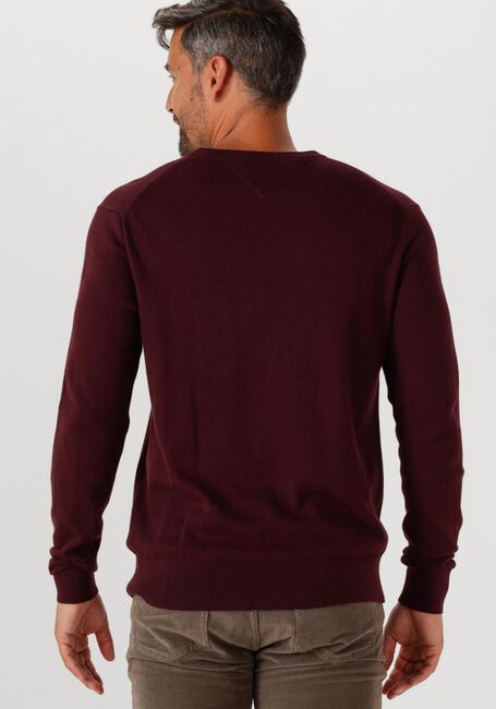 Bordeaux TOMMY HILFIGER Pullover PIMA ORG CTN CASHMERE CREW NECK - large