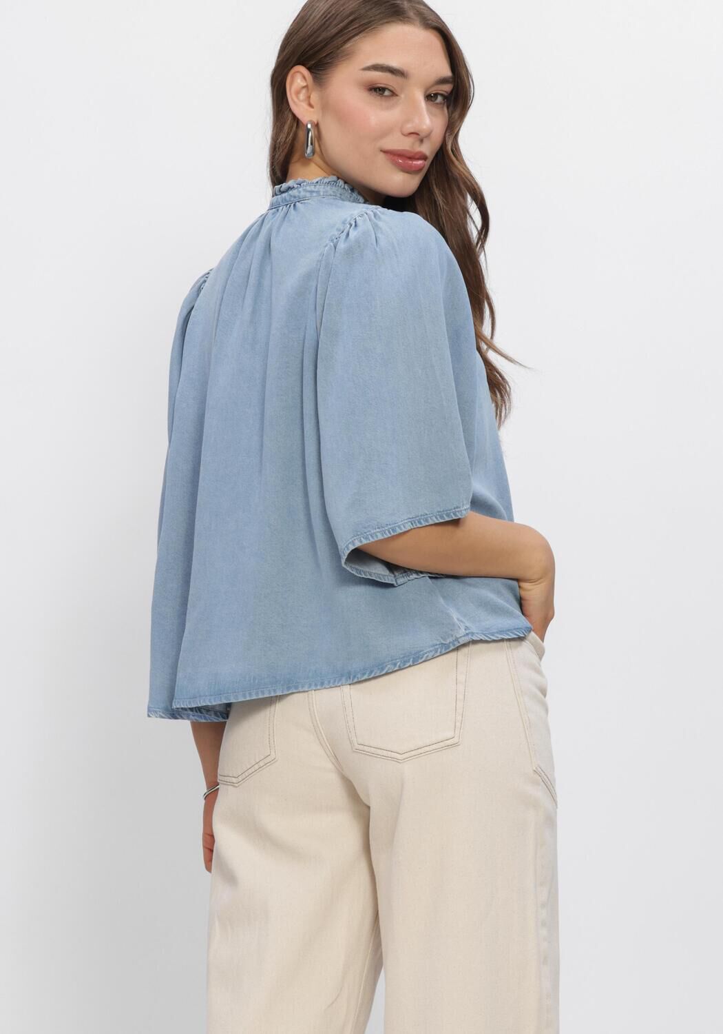 Blaue SUNCOO Blusen LOUISE - large