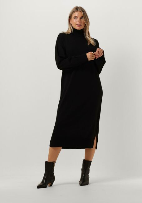 Schwarze MSCH COPENHAGEN Midikleid MSCHODANNA RACHELLE R DRESS - large