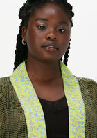 Gr&uuml;ne SISSEL EDELBO Kimono LOTUS SHORT MIX KIMONO