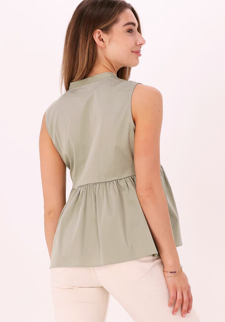 Grüne LEVETE ROOM Blusen ISLA SOLID 51 TOP - large