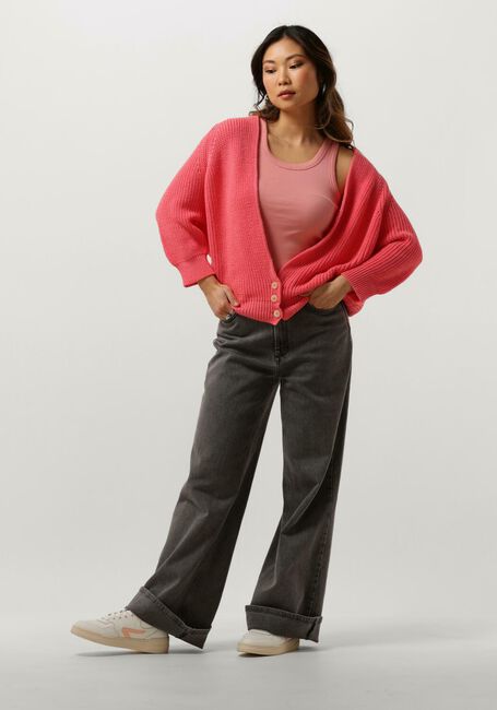 Orangene BELLAMY Strickjacke TESSA - large