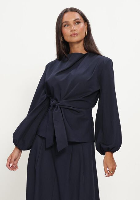 Dunkelblau CO'COUTURE Blusen LUNACC TIE BLOUSE - large