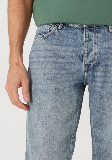 Blaue PURE PATH Straight leg jeans THE ERIC REGULAR FIT JEANS - large