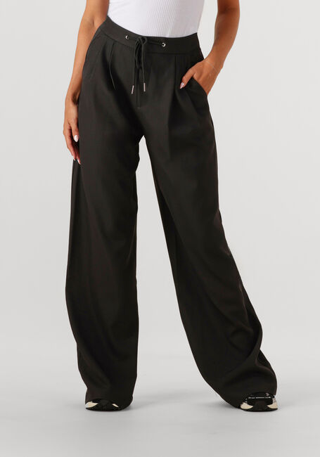 Schwarze HAUTE L'AMITIÉ Jogginghose MICHELLE TAILOR TIE TALL PANT - large