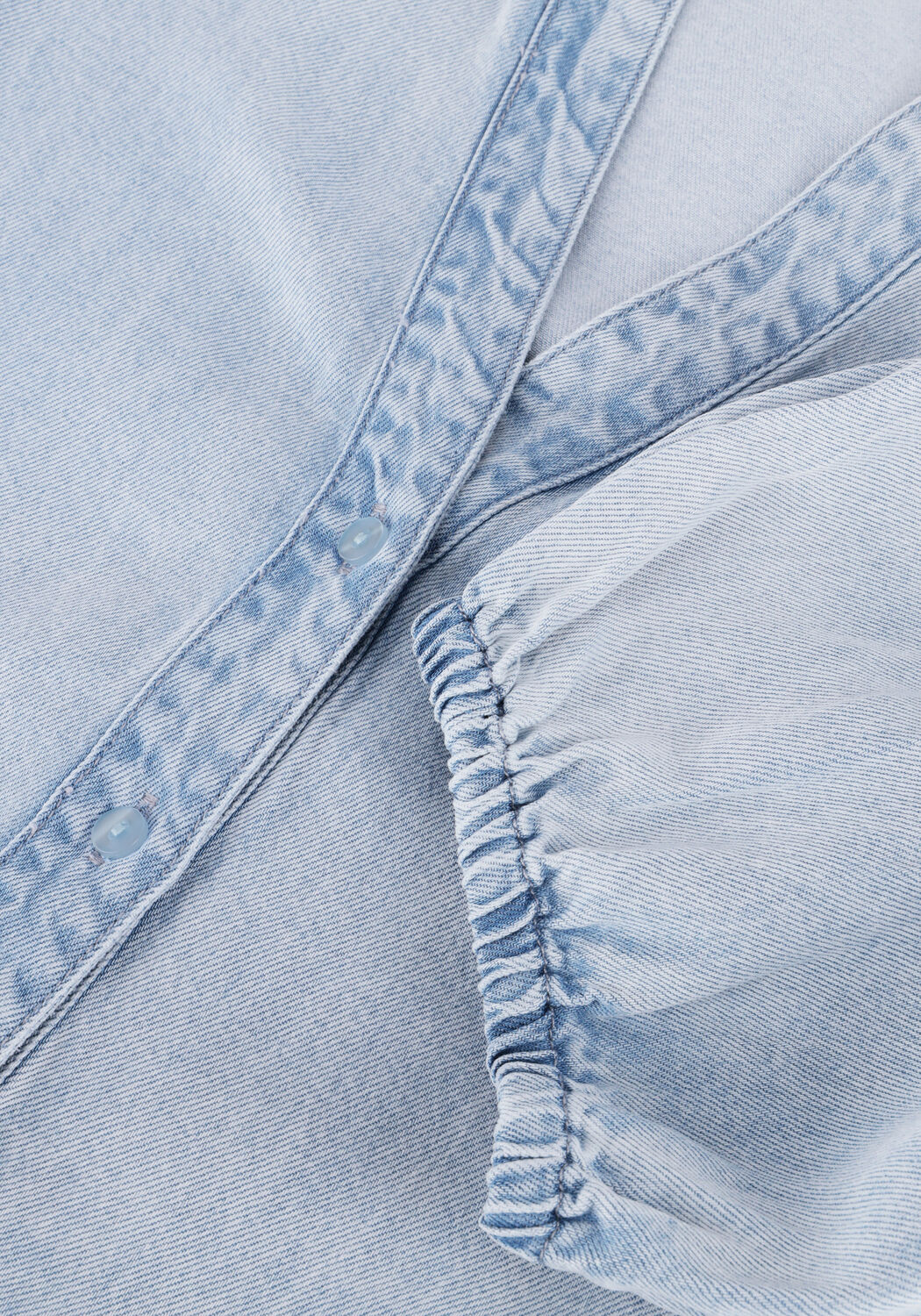 Hellblau FREEBIRD Midikleid DAEL - large