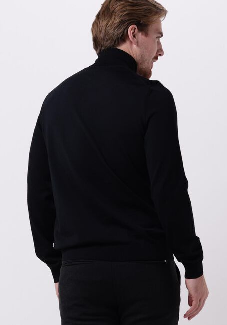 Schwarze BOSS BLACK Rollkragenpullover MUSSO-P - large