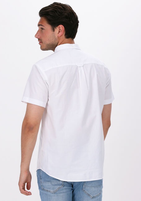 Weiße LYLE & SCOTT Casual-Oberhemd SS OXFORD SHIRT - large