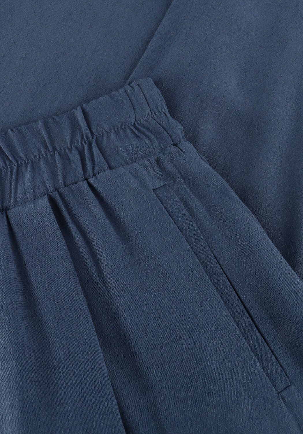 Dunkelblau BY-BAR Weite Hose BENJI VISCOSE PANTS - large