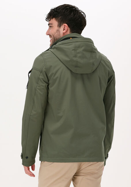 Grüne PME LEGEND Regenjacke SEMI LONG JACKET SUCCESSOR SOFT SHELL - large