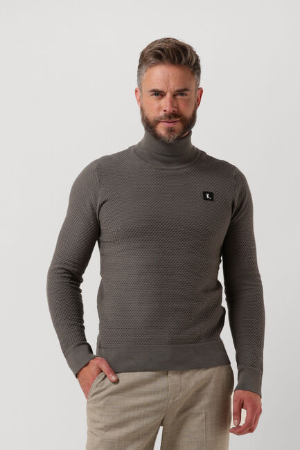 Graue KULTIVATE Rollkragenpullover KN ANDY - large