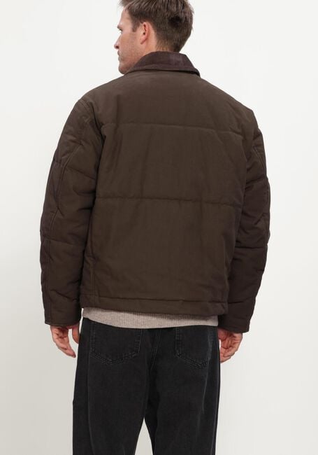 Braune SELECTED MEN Wattierte Jack SLMGRANT FILLED CANVAS JKT - large