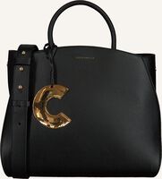 Schwarze COCCINELLE Handtasche CONCRETE MEDIUM Schwarze COCCINELLE Handtasche CONCRETE MEDIUM - medium
