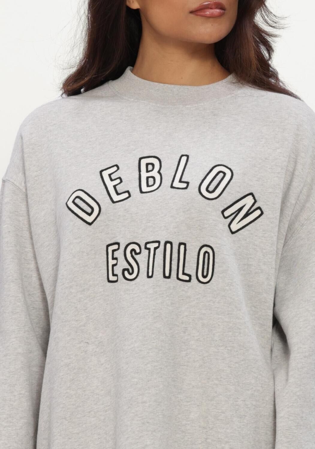 Graue DEBLON SPORTS Sweatshirt PEYTON SWEATER - large