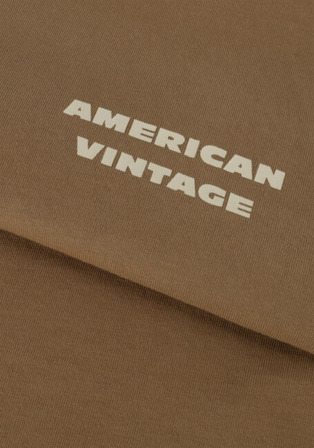 Taupe AMERICAN VINTAGE T-shirt FIZVALLEY - large