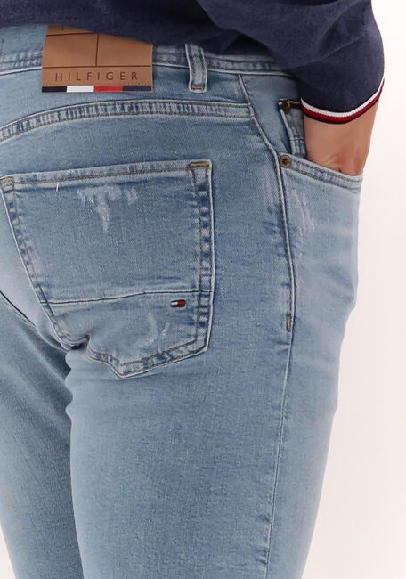 Blaue TOMMY HILFIGER Slim fit jeans SLIM BLEECKER PSTR 9YSR WORN - large