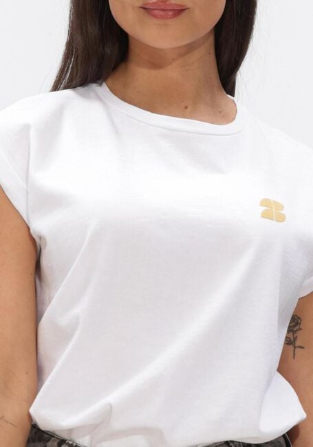 Wei&szlig;e BY-BAR T-shirt TOBI FLAME TOP - large