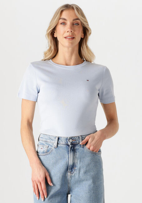 Hellblau TOMMY HILFIGER T-shirt SLIM CODY C-NK SS - large
