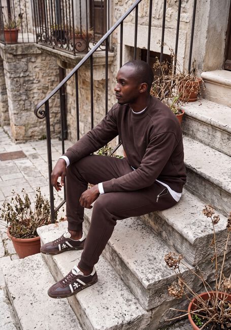 Braune GENTI Pullover & Cardigans SWEAT CREW - large
