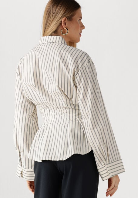 Nicht-gerade weiss NEO NOIR Blusen LYTRA STRIPE SHIRT - large