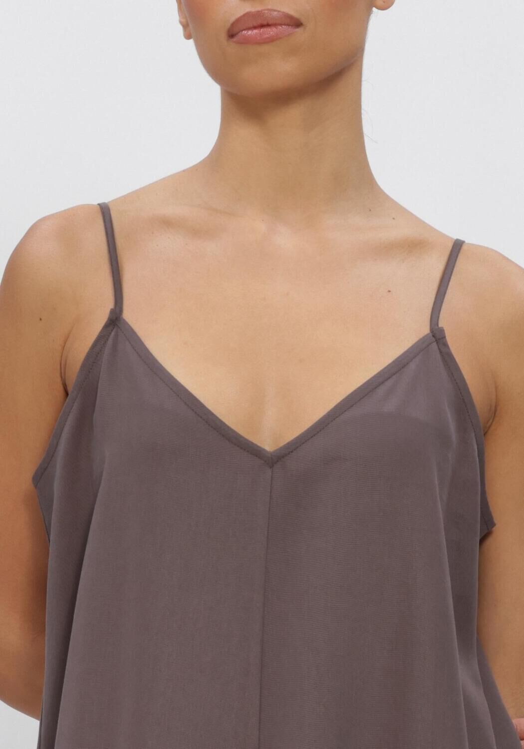 Sand PENN & INK Midikleid DRESS - large