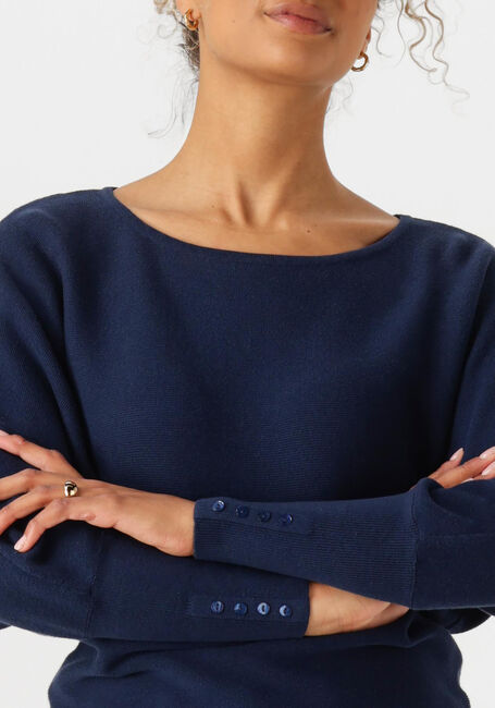 Dunkelblau NUKUS Pullover BATWING PULLOVER PLAIN - large